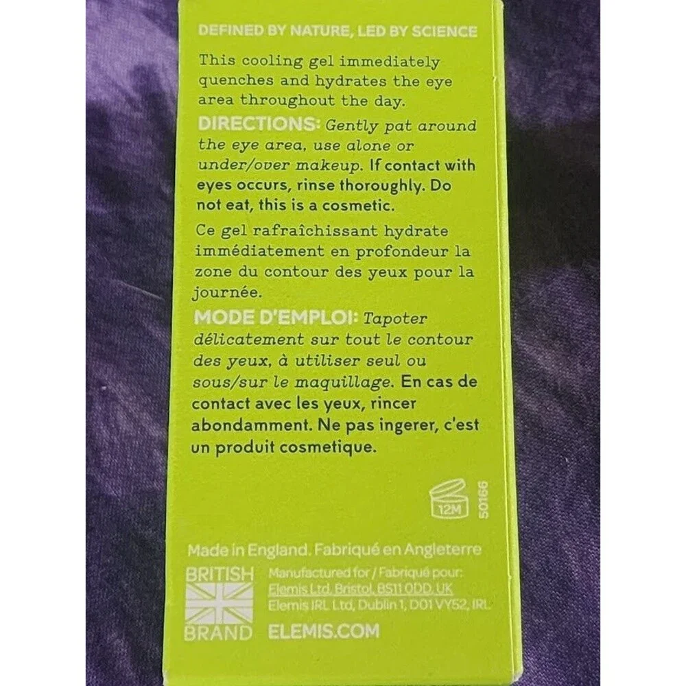 Elemis Superfood Matcha Eye Dew Refreshing Gel 15 ml All Skin Daily Care Nourish